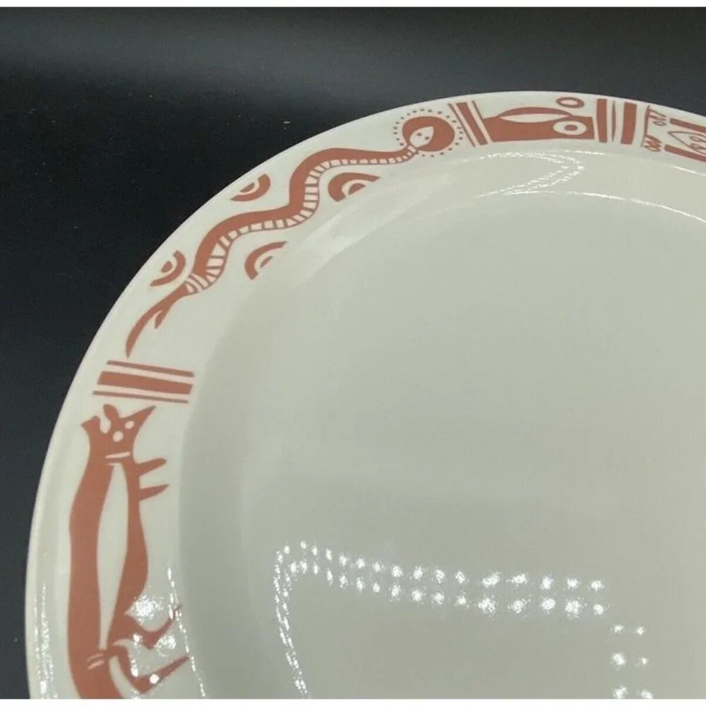 Mayer China Syracuse 12” Dinner Plate Charger Polynesian 1994 Tiki Snake